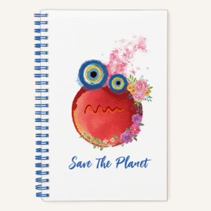 Cahier à spirale Collection Sauver la planète Mign
