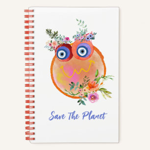 Cahier à spirale Collection Sauver la planète Mign
