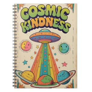 Cahier à spirale Cosmic Kindness Espace Mignon