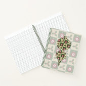 Cahier à spirale courtepoint de Noël (Intérieur)