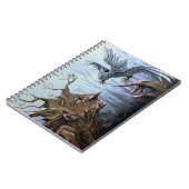 Cahier à spirale - couverture par Monika Marzec (Côté gauche)