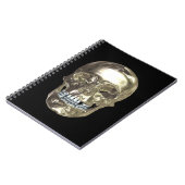 Cahier à spirale Crâne Chrome (Côté gauche)