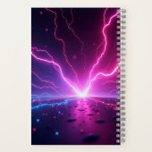 Cahier à spirale crâne néon (Verso)