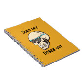 Cahier à spirale crâne Suns Out Bones Out (Côté Droit)