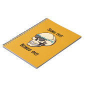 Cahier à spirale crâne Suns Out Bones Out (Côté gauche)