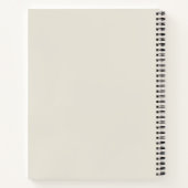 Cahier à spirale Crânes de Sucre (Dos)