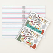 Cahier à spirale d'affaires - Nom du client ou pro (À l'intérieur)