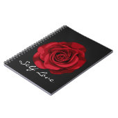Cahier à spirale d'amour de soi (Côté gauche)