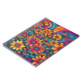 Cahier à spirale d'art "Kaléidoscope de Couleur" (Côté gauche)