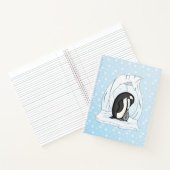 Cahier à spirale Davin et Annie les manchots (Intérieur)