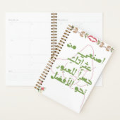 Cahier à spirale de citation arabe inspirant - Soi (Devant avec enveloppe)