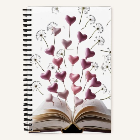 Cahier à spirale de conte de fée fantaisiste - Est (Recto)