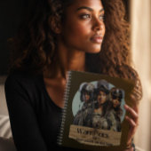 Cahier à spirale de guerrier de prière