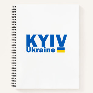 Cahier à spirale de Kiev, Ukraine