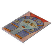 Cahier à spirale de la déesse égyptienne (Côté gauche)