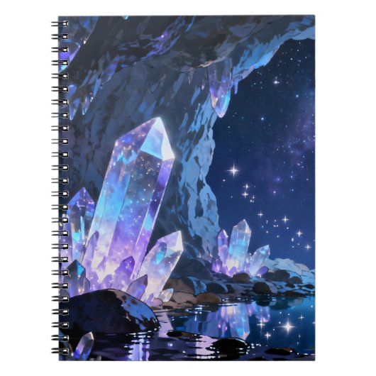 Cahier à spirale de la grotte de cristal céleste (Devant)