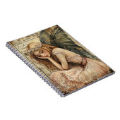 Cahier à spirale de l'ange mignon (Côté Droit)