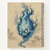 Cahier à spirale de l'esprit Onibi de la Flamme Do (Dos)