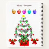 Cahier à spirale de Noël (Dos)