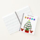 Cahier à spirale de Noël (Intérieur)