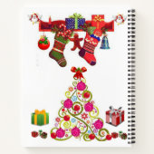 Cahier à spirale de Noël (Dos)