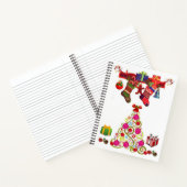 Cahier à spirale de Noël (Intérieur)