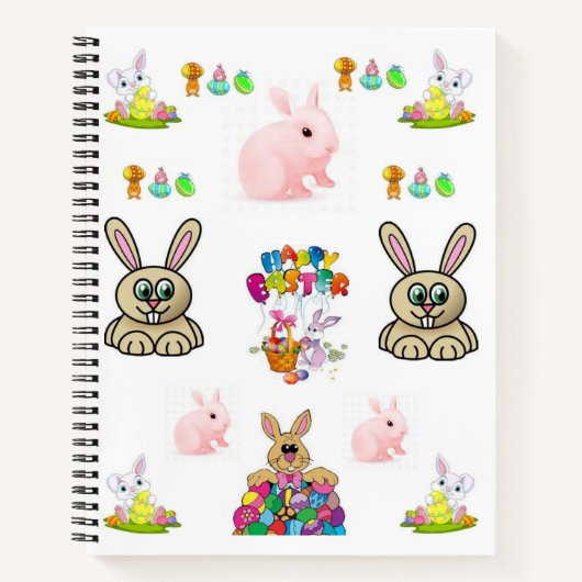 Cahier à spirale de Pâques (Devant)
