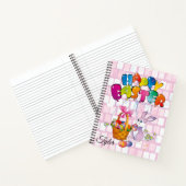 Cahier à spirale de Pâques (Intérieur)