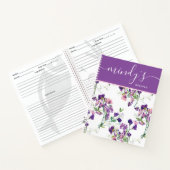 Cahier à spirale de recettes personnalisé (Intérieur)