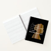 Cahier à spirale deluxe 8,5" x 11" (Intérieur)