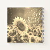 Cahier à spirale Deluxe couverture rigide (Dos)