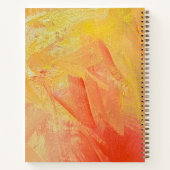 Cahier à spirale design soleil (Dos)