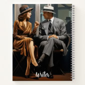 Cahier à spirale d'image rétro Nile Katya Writer (Dos)