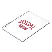 Cahier à spirale Disciple Bourgogne (Côté gauche)