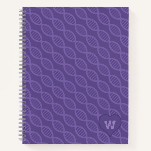 Cahier à spirale DNA Stripes (Devant)