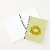 Cahier à spirale donut au moka (Intérieur)