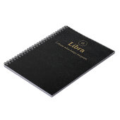 Cahier à spirale du zodiaque Balance - Aspect simi (Côté gauche)