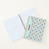 Cahier à spirale élégant à motif d'éléphant (Intérieur)