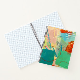 Cahier à spirale en design de cour de récréation