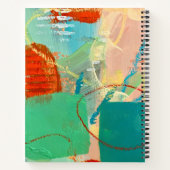 Cahier à spirale en design de cour de récréation (Dos)