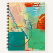 Cahier à spirale en design de cour de récréation (Devant)