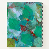 Cahier à spirale en design marbre (Dos)