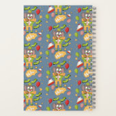 Cahier à spirale enfant éléphant clown mignon avec (Verso)