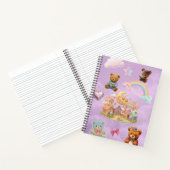 Cahier à spirale esthétique Kawaii (Intérieur)