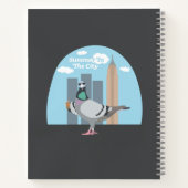 Cahier à spirale Été en ville (Dos)