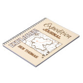 Cahier à spirale Explorer Expedition (Côté gauche)