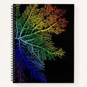 Cahier à spirale Fierté Algue Arc-en-ciel (Devant)