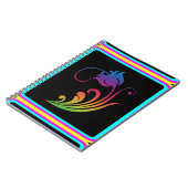Cahier à spirale Fleur (Côté gauche)