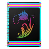 Cahier à spirale Fleur (Devant)