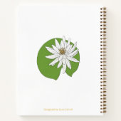 CAHIER À SPIRALE FLEUR DE NÉNUPHAR (Dos)